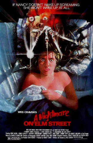 Portada película "Pesadilla en Elm Street"
